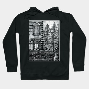 Girl at the window Hoodie